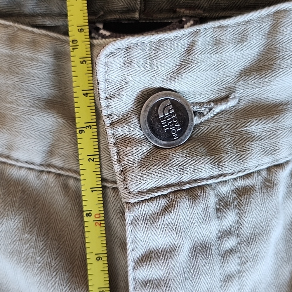 The North Face Women's Neutral Taupe Straight Leg Carpenter Canvas Pants Size 8 - Picture 10 of 12